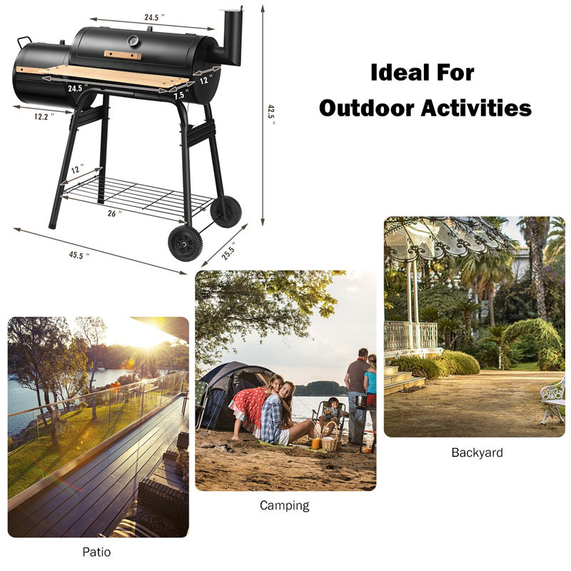 S-nova 45.5'' W Charcoal Grill