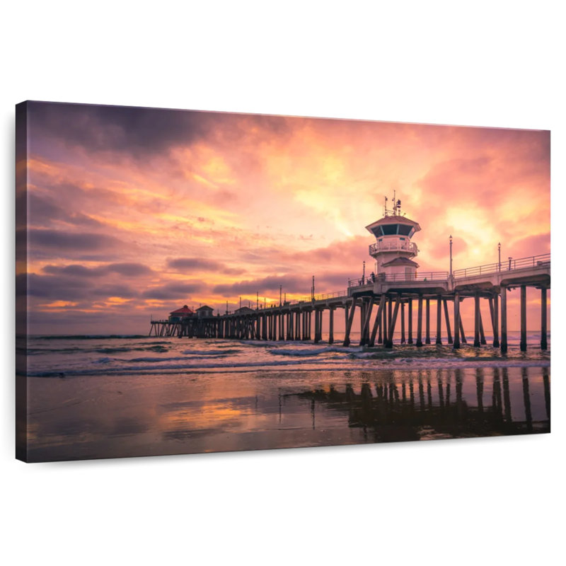 Mystical huntington pier Aletra, H 32 po x l 48 po