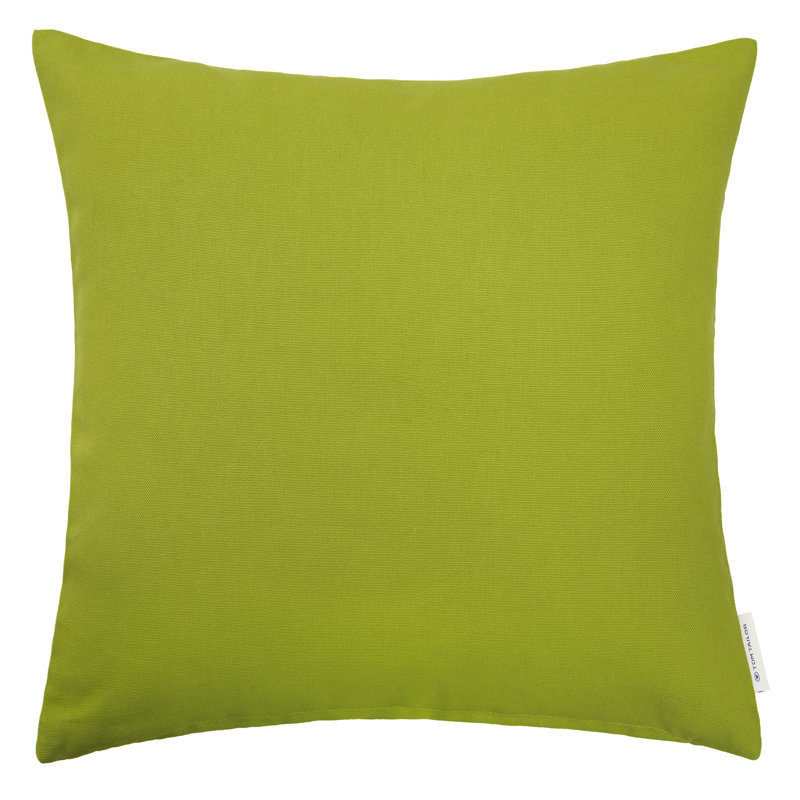 Square Throw Cushion Cover, 50 cm H x 50 cm W, Green