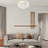 Kiyon 23" 6 Tiers Luxury Crystal Flush Mount Ceiling Light