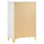Commode blanche 5 tiroirs Chesney