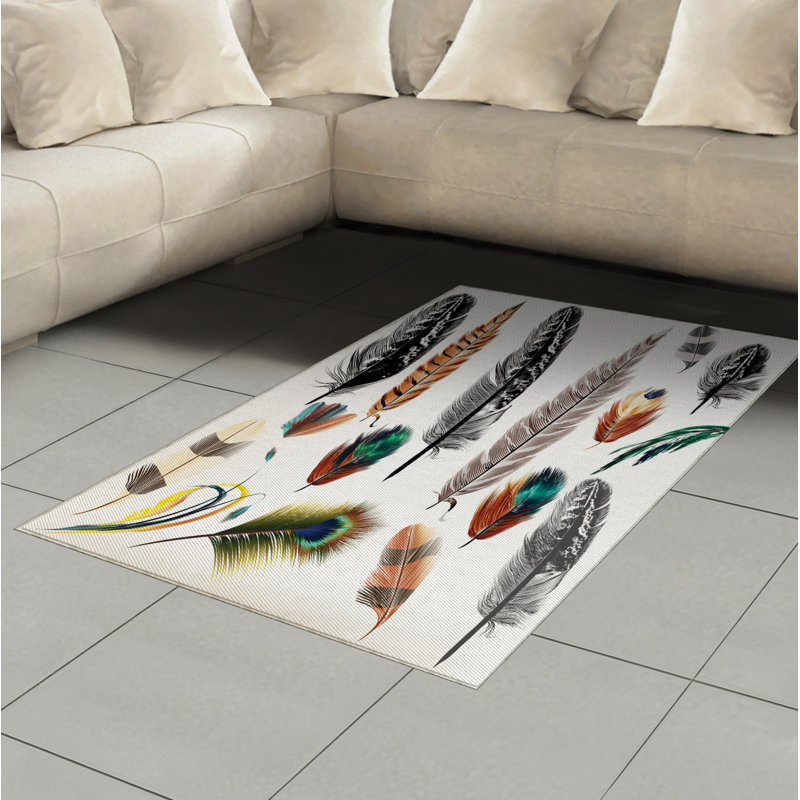 Tapis décoratif Boho, Rectangle— 4 pi x 5 pi 8 po