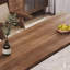 Ensemble de table à manger moderne en bois massif et acrylique-102669571