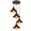 Olamon 4 - Light Black Cluster Pendant
