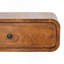 Table de chevet murale en bois massif, 1 tiroir, caramel miel, brun
