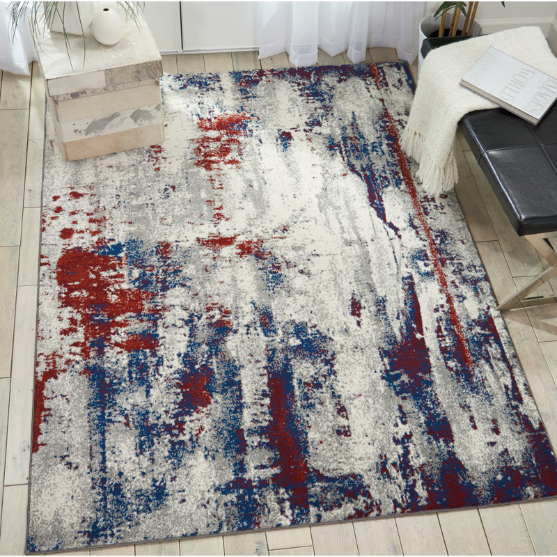West Stockbridge Abstract Area Rug, Rectangle 239 x 320cm