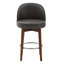 Tabouret de comptoir pivotant 26,4 po Brandlyn-91219661