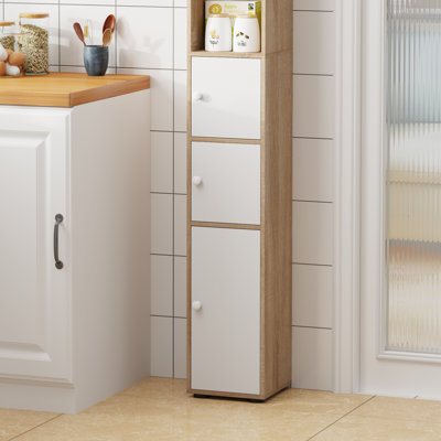 Solid Wood Rectangle Accent Cabinet