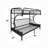 ACME Eclipse Futon Audeliz (Twin XL/Queen), Black-780040284-780040287