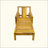 Acacia Wood Adjustable Backrest Outdoor Lounge Chair, Suitable For Gardens, Terraces, And Poolside Areas-1952335092