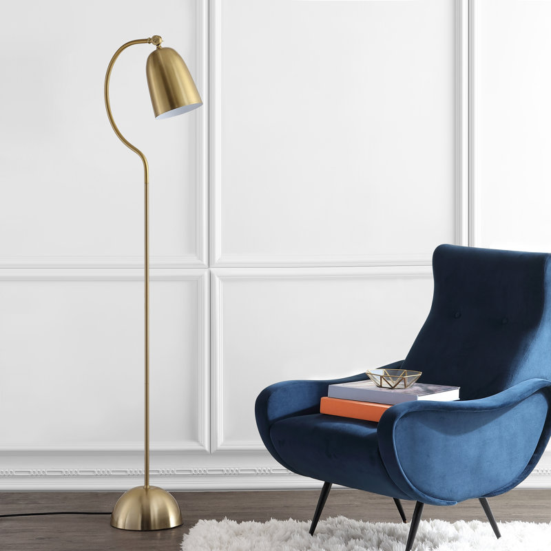 Lampe sur pied arquée 67 po Carmon