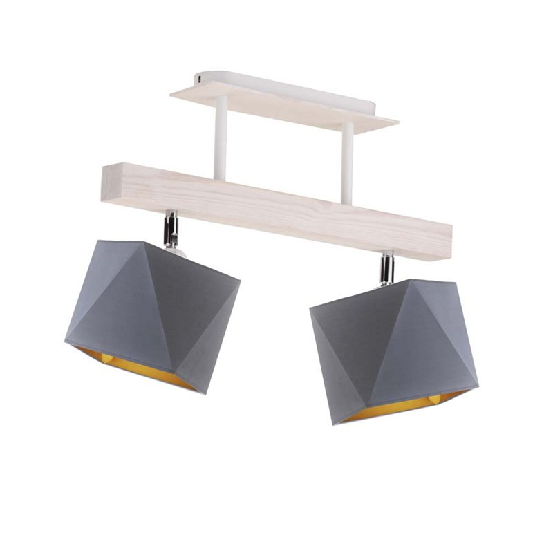 Fianna 2 - Light Kitchen Island Pendant, Grey, Beige