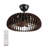 20"  Modern Farmhouse Ceiling Fan With Lights And Remote Control For Bedroom