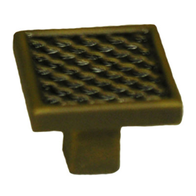 Modern Settings 1 1/4" Length Square Knob