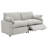 Roca Modular Power Loveseat Grey-105300507