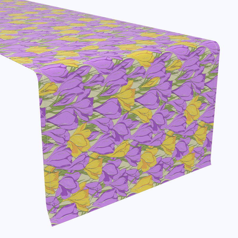 Floral Table Runner, 72" x 12"