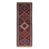 Fine Hand knotted Persian Yalameh runner 2'2"X6'11"
