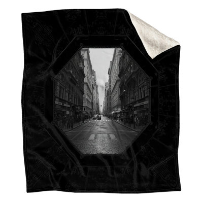 Couvertures monochrome City Street