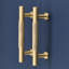 Poignées d'armoire, poignées de tiroir de commode pour la quincaillerie de la porte de l'armoire de la salle de bain-113409425-113409426