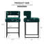 Tabouret de comptoir rembourré de 26 po avec structure en métal (ensemble de 2)-1582973074-1582638033