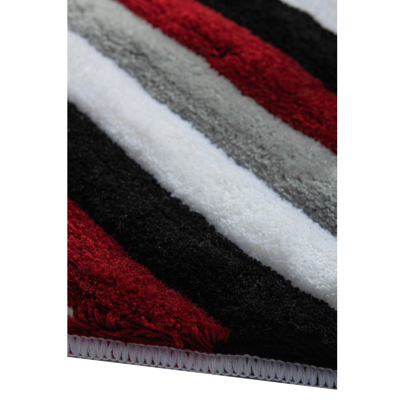 Ensemble de tapis de bain en acrylique de qualité supérieure (3 pièces), antibactérien antidérapant, 15,8 x 23,6 pouces, 19,7 x 23,6 pouces, 23,6 x 39,4 pouces | 100% acrylique, 1,4 lb / pied carré | Lavable à la machine, doux et durable pour la sécurité de la salle de bain