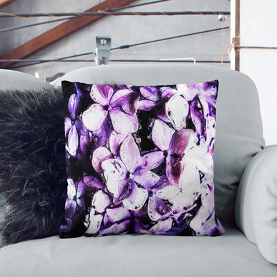 Floral Square Cushion