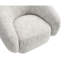 Fauteuil pivotant 1 pièce Boucle