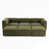 Velours vert olive