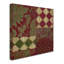 Jadaya «Merry Christmas Patchwork II» par Color Bakery, impression sur toile tendue-20097499