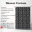 Black Shades - Rideau de douche Premium-18950925