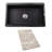 Plymouth 33'' L Single Bowl Granite Kitchen Sink-50918585