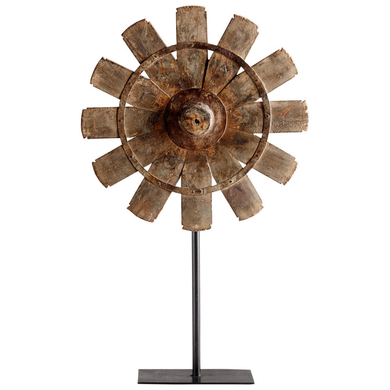 Azteka Sculpture, 36.5" H X 21.25" W X 7" D