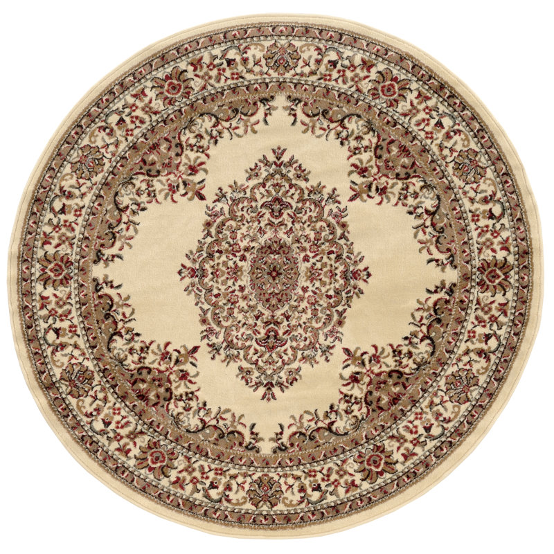 Tapis ivoire Arradale, Rond 5 pi 3 po