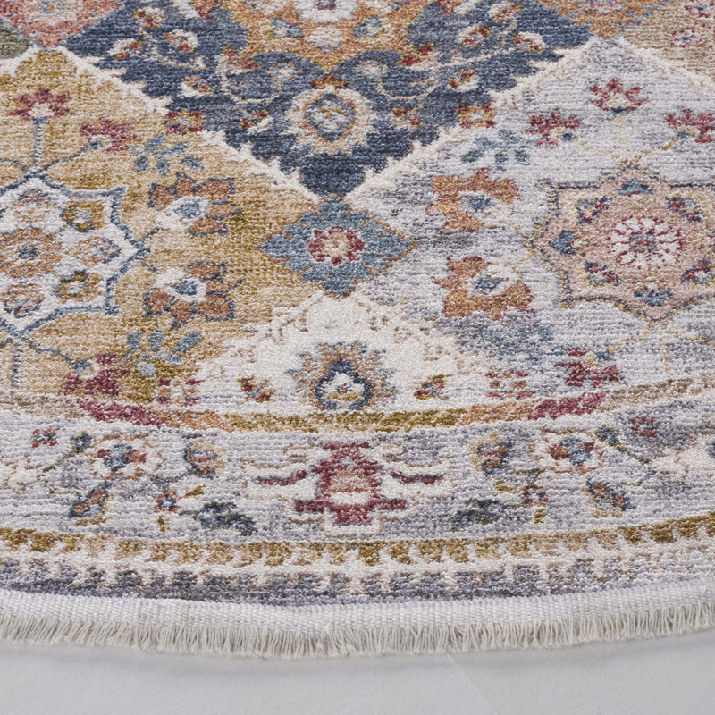Ashington Oriental Rug, Round 6'7"