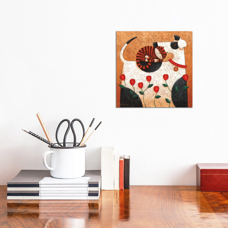 Circle Of Friends by Peter Adderley - Wrapped Canvas Gallery-Wrapped Canvas Giclée, 30.48 cm H x 30.48 cm W