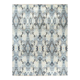 Overdyed One-of-a-Kind 8' 0" x 10' 6" Hand Knotted Area Rug