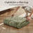 Soft Non-Slip Washable Vintage Floral Area Rug Sage Green-142006733-141886512