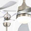Ventilateur de plafond intelligent avec lumière avec 5 pales en ABS à intensité variable et fonction mémoire-379035309-379035280