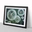 Joyful Dandelion Flowers - Framed Print-169661300-169661303