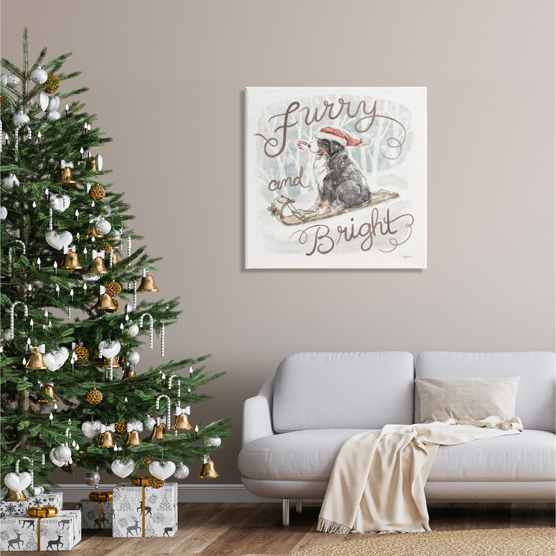Furry & Bright Dog, H 30 po x l 30 po x P 1,5 po