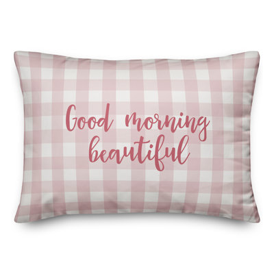 Plaid Throw Pillow