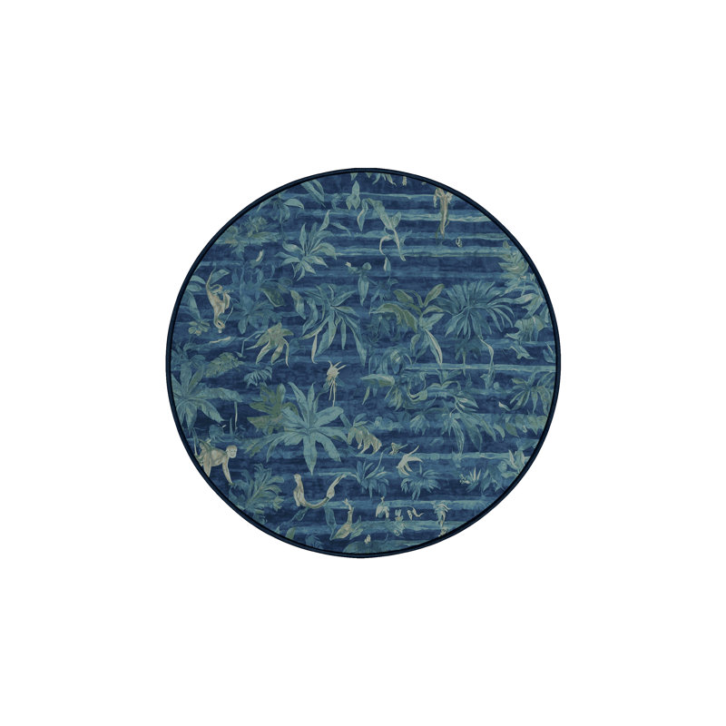 Tapis gris soyeux et moelleux, Rectangulaire 3 pi x 5 pi