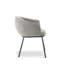 2 Eveland Boucle Style Armchair Set with Metal Legs-1905305126