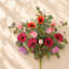 Buisson floral coquelicot et tulipe (ensemble de 2)