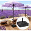 Base de parasol facile à assembler, base de support de parasol d'extérieur carré robuste, support de base de parasol carré de patio-126443535