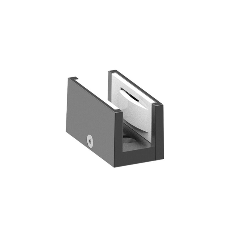 FHC C0M160GDMB Bottom Guide for Slider for Compact 160/161 Sliders - Matte Black