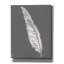 «Gold Feathers 6 On Grey» par Chris Paschke, art mural sur toile-102843628