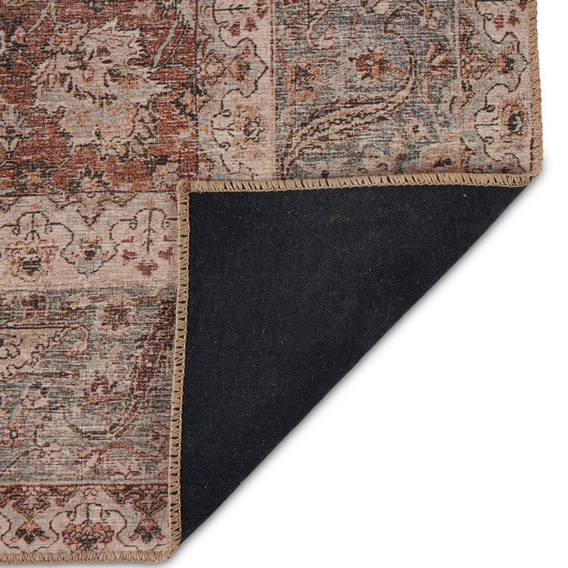 Aadrith Oriental Indoor Rug, Rectangle 9' x 12'
