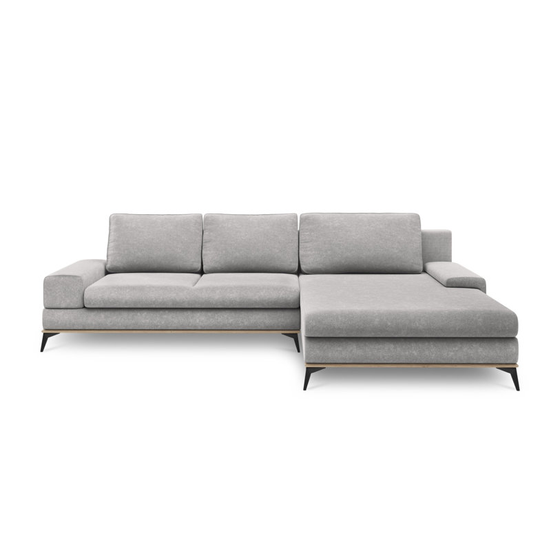 Cuiksa 5 Seater Sofa Bed, Light Grey, Right Hand Facing