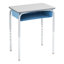 Bureau d'étudiant à hauteur ajustable avec boîte à livres (paquet de 2)-89069091-70693692